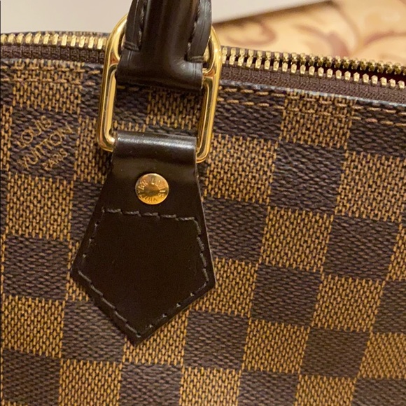 Louis VUITTON | Alma Damier Bène Canvas Satchel - Picture 4 of 7